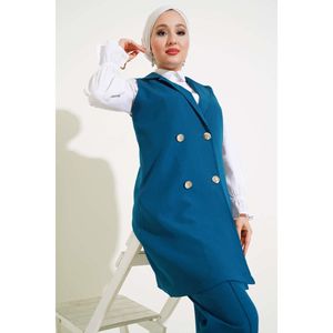 Ensemble de 2 gilets boutonnés en métal Petrol TR Made Regular Pattern Unisex - Product Image 2