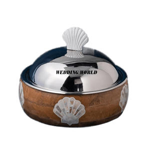 Hotpot de resina de madera, cazuela hecha a mano de excelente calidad, recién llegado, cazuela decorativa, forma redonda, artículos de cocina, calentador de alimentos - Product Image 4