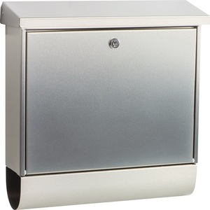 Boîte aux lettres en acier inoxydable InoxStar 4710 Ni BURG-WCHTER 315 mm de hauteur, 380 mm de largeur, 115 mm de profondeur - Product Image 1