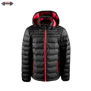 2025 Colorful Casual <b>Canvas</b> Puffer <b>Jacket</b> Padded Custom Logo Plus Size Breathable Zipper Closure Eco-Friendly Fashionable Winter - Product Image 1