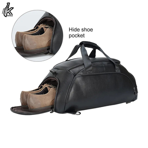 Nouveau design, sac de voyage multifonction en cuir pleine fleur de vache, sac de sport, sac à dos personnalisé, sac de week-end, sacs de voyage pour hommes - Product Image 5