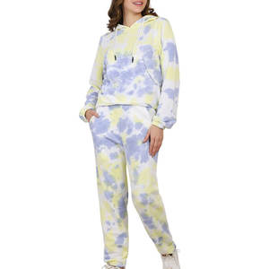 Conjuntos de Dos Piezas para Mujer con Lavado Ácido, Diseño Personalizado, Chaqueta con Cremallera, Pantalones Anchos, Patrón Sólido, Ropa de Punto, Chándal - Product Image 5