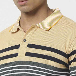 Fabricant pakistanais facile à porter t-shirt polo pour homme haut de gamme tenue tendance dernier prix t-shirt polo pour homme - Product Image 5