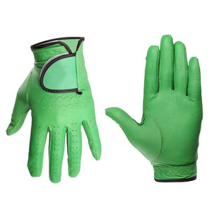 Gants de golf en cuir de cabretta pour hommes de haute qualité, norme internationale optimale, personnalisables et durables avec protection UV - Product Image 1