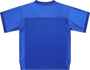 Maillot d'entraînement de football américain personnalisé en maille polyester, impression sérigraphique, manches courtes, respirant, séchage rapide, vêtements d'équipe OEM, faible MOQ, professionnels - Product Image 2
