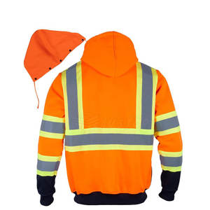 Alta calidad Hi Vis Hoodie 100% Poliéster Hi Vis Hoodie Mejor precio Hi Vis Hoodie Venta en línea para hombres - Product Image 5