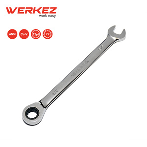 Werkez-Llave de combinación de trinquete de 72 dientes, de acero cromado, para reparación industrial y de bricolaje, caja de embalaje personalizable, OEM, 3/8 \" - Product Image 2