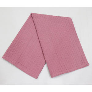 ผ้าเช็ดครัวลายวาฟเฟิลสีพื้นใหม่จากอินเดีย ผลิตจากผ้าฝ้าย สำหรับใช้ในครัว - Product Image 6