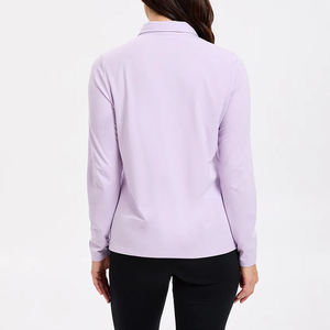 Polos de golf tricotés vintage confortables pour femmes personnalisables - Product Image 5