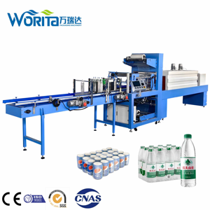 Machine d'emballage rétractable automatique industrielle hautement efficace pour les bouteilles d'eau Origine américaine Garantie 1 an OEM/ODM personnalisé - Product Image 1