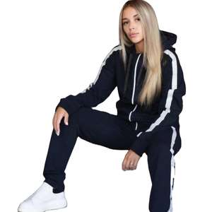 <b>Women</b> Casual Velour Tracksuit Set Full Zip Hoodies Long Workout <b>Pants</b> Tracksuits Jogging <b>Suits</b> <b>Women's</b> - Product Image 1