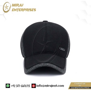 Gorras Snapback cálidas de algodón grueso para hombre, protección para los oídos a prueba de viento con orejeras, nuevos sombreros de invierno para papá, gorra de béisbol para hombre - Product Image 4