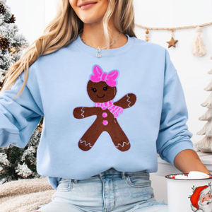 Patchs brodés en chenille à paillettes Holly Jolly, écologiques, motif cœur, logo personnalisé, grande taille, vente en gros pour chapeaux - Product Image 4