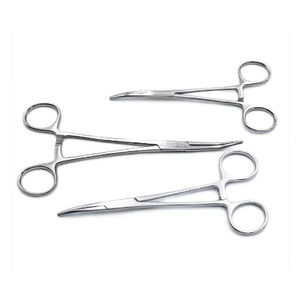 Pinzas hemostáticas profesionales 14/16/18cm soporte de aguja de acero inoxidable pinzas para mosquitos instrumentos quirúrgicos pinzas Kelly - Product Image 6