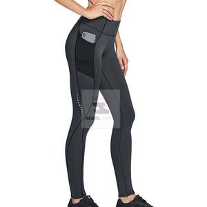 Pantalon de yoga respirant à la taille personnalisé de haute qualité Leggings de sport pour femmes - Product Image 6