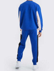 Custom High Quality Fleece Oversized Sweatsuit Cotton Hood Sweatsuit <b>Men's</b> Jogging Sweat Suits Two Pieces tracksuit for <b>men</b> - Product Image 5