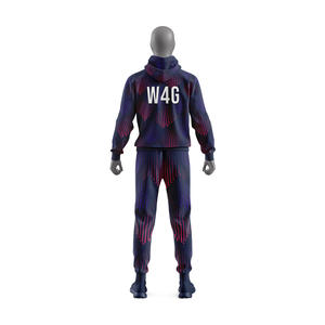 Vêtement de sport pour homme en gros personnalisé, écologique, printemps, à capuche, 2 en 1, tissu extensible dans les quatre sens, respirant, polyester/coton - Product Image 2