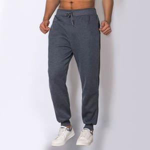 Venta al por mayor de los hombres de invierno cálido pantalones de chándal Jogger pantalón de lana de talla grande largo grueso Jogger pantalones de moda Casual Color sólido - Product Image 2