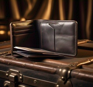 Pochettes courtes en cuir pour femmes de créateur avec petites fentes pour cartes à sangle en chaîne à des prix compétitifs - Product Image 6