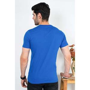 Mens REGAL Basic Cotton Crew Neck T-Shirt 100% Jersey Lightweight Compressed 300 Grams Heavy Service Designer T-Shirt - Product Image 3