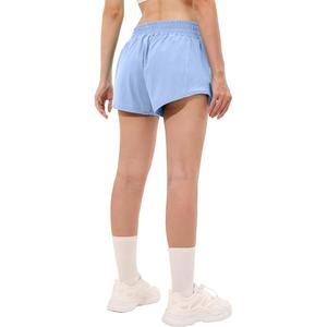 Fait sur mesure 100% polyester couleur bleu pastel taille moyenne dames pantalon chaud meilleur prix Bangladesh - Product Image 2