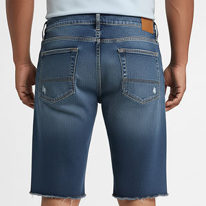 กางเกงยีนส์ขาสั้นทรงหลวมสไตล์วินเทจ ราคาส่งถูก น้ำหนักเบา เหมาะสำหรับใส่หน้าร้อน มีกระเป๋าหลัง 2 ช่อง ชายรุ่ย - Product Image 2