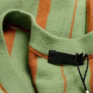 Nouveau pull pour homme à col en V, décontracté, uni, tricoté, à manches longues - Product Image 5