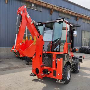 Mini excavadora multiusos vendedora caliente del cargador de La retroexcavadora del tractor con precio bajo - Product Image 5