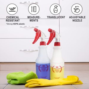 Bouteilles de pulvérisation vides sans fuite résistantes aux produits chimiques ménagers de 32 <span class=keywords><strong>onces</strong></span> avec pulvérisateurs à gâchette robustes - Product Image 6