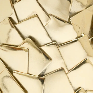 Florero de Metal Hecho a Mano Exclusivo, Florero de Metal Decorativo de Tendencia Mundial de Lujo, Decoración de Florero, Maceta de Estilo Urbano - Product Image 3