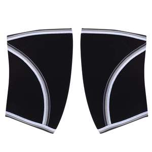 Manchon de genou en nylon personnalisé de haute qualité pour adultes, manchons de genou pour la musculation de 7 mm - Product Image 3