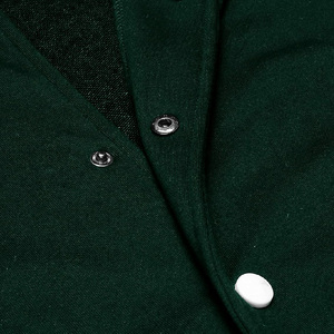 Nouvelle mode 2026 – Blouson universitaire personnalisé pour homme, col montant, logo frontal, 100 % coton, idéal pour l'hiver – Vente en gros - Product Image 5