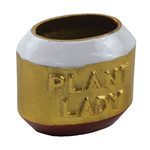 Nouveautés Jardinière Thème LGBTQ Vente en gros Décoration de table de luxe Bureau et salon Design Vase arc-en-ciel à fleurs en métal - Product Image 5