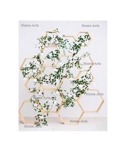 ฉากหลังเวทีแต่งงานฉากหลังเหล็กสีทองฉากหลังที่กำหนดรูปร่างและขนาดได้เอง - Product Image 1