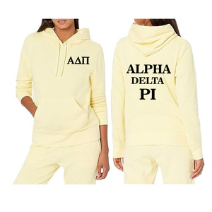 Sweat-shirt à capuche Alpha Delta Pi pour femmes à la mode personnalisée sweat-shirt à capuche d'hiver de haute qualité à quantité minimale de commande bas - Product Image 3