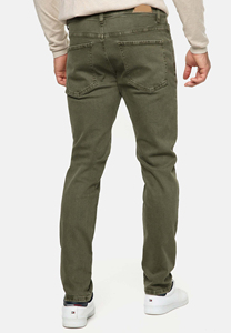 Jeans en denim noir pour homme, coupe droite, taille mi-haute, style décontracté, léger, respirant, coupe régulière, vente en gros - Product Image 5