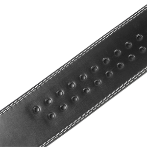 เข็มขัดยกน้ำหนักปรับได้เข็มขัดหนังปรับแต่งได้เข็มขัดฝึกกำลังสำหรับงานหนักอุปกรณ์ยิม - Product Image 4