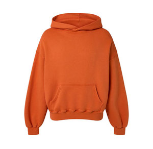 Jersey de Gran Tamaño con Capucha Personalizada para Hombre y Mujer, Sudadera con Capucha de Colores de Algodón 100%, Estilo Hip Hop - Product Image 1