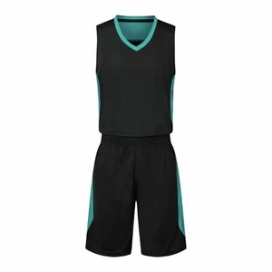 Maillot de basket-ball de haute qualité avec broderie réversible en maille pour équipes personnalisé pour hommes - Product Image 5