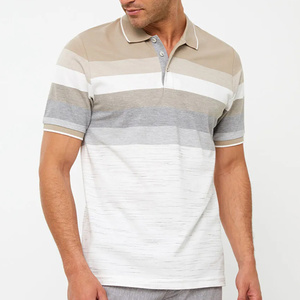 OEM Chemises polo à manches courtes à séchage rapide Panneau d'usure de golf-Travail Respirant Logo personnalisé de grande taille T-shirts de meilleure qualité pour hommes - Product Image 1