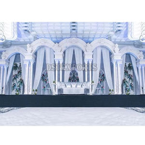 Grand Modern <b>Wedding</b> Stage Setup Luxurious <b>Wedding</b> Event Canadian Stage Big <b>Frame</b> Setup for <b>Wedding</b> Stage - Product Image 3