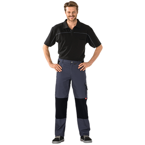 PLANAM 320 Size 50 Grey/Black Canvas Steel Toe EVA Midsole Construction <b>Work</b> Safety <b>Shoes</b> Trousers - Product Image 2