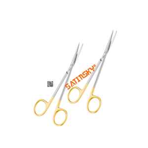 Ragnell กรรไกรผ่าตัดสแตนเลส11.5ซม. ผลิตจาก420 Aisi จากแหล่งที่มีชื่อเสียง - Product Image 2