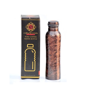 Antique <b>Copper</b> Handmade Water <b>Bottle</b> with Customized Design for Hotel Home Kitchen Tabletop <b>Copper</b> <b>bottles</b> - Product Image 5