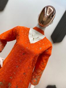 Nouveau Top tendance de créateur avec broderie à paillettes associé à Palazzo circulaire et Dupatta disponible au meilleur prix de gros - Product Image 3