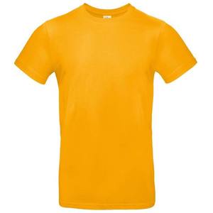T-shirts à manches courtes de couleur jaune pour hommes, vêtements de grande taille, style streetwear, coton respirant, col rond, t-shirt d'été pour hommes - Product Image 1