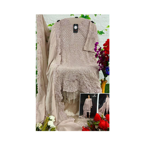 Vêtements de mariage de haute qualité Designer Faux Georgette avec broderie Travail Pakistanais Salwar Costume Collection de l'exportateur indien - Product Image 1