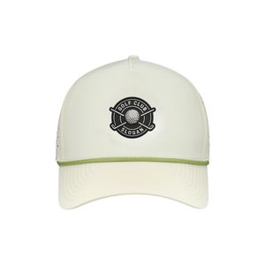 Casquette de golf imperméable et légère avec logo personnalisé en patch de caoutchouc, trous découpés au laser, cordelette respirante, casquette snapback pour le parcours de golf - Product Image 3