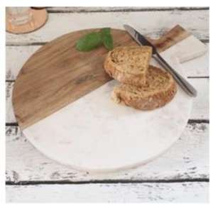 Planche à découper en bois et en marbre de qualité supérieure au design fait à la main avec des matériaux de qualité supérieure à très faible coût - Product Image 3