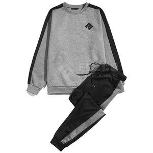 Hombres Nueva Moda Liso Grueso Material Sólido Trajes de sudor Logotipo personalizado Hombres Trajes de sudor para la venta en línea - Product Image 1